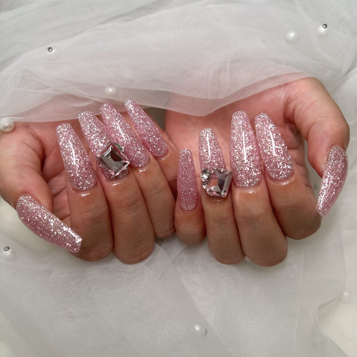 ワンカラー/ラメグラデーションの写真