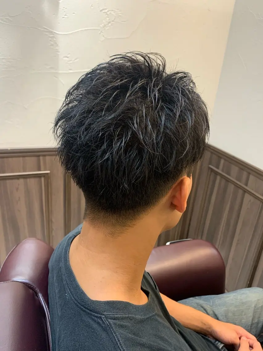 メンズ men's特化 理美容師いさかのヘアスタイル