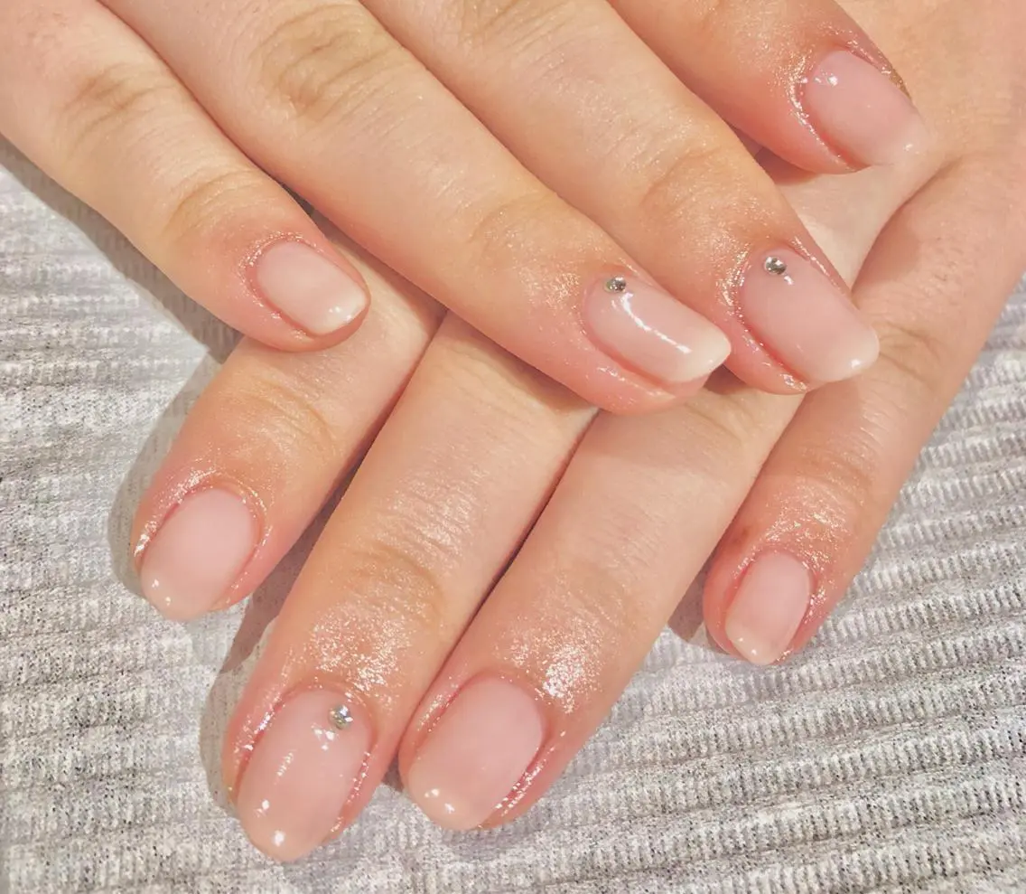 ネイル シンプルネイル TRAM-nail moriizumiのネイルデザイン