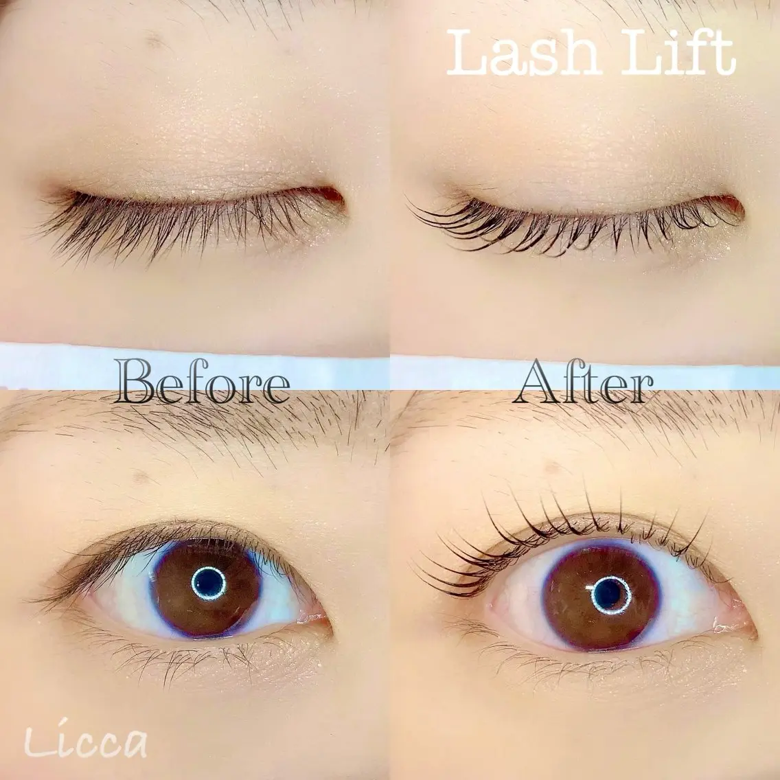 マツエク・マツパ マツパ Eyelash Liccaのマツエク・マツパデザイン