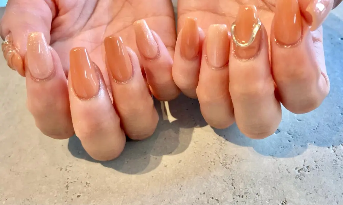 ネイル アートネイル ワンカラーネイル ハンドネイル Baden Nail バ-デン ネイルのネイルデザイン
