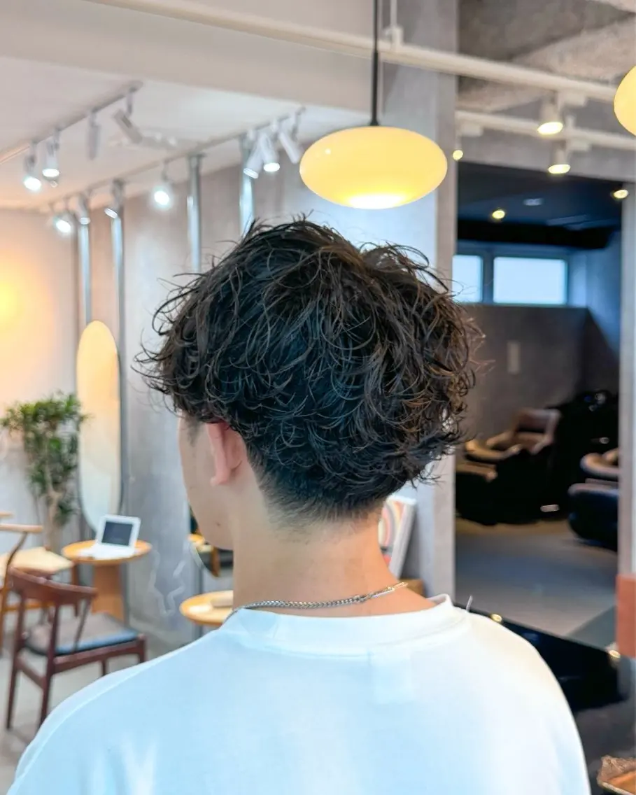 【メンズ限定】カット+シャドウパーマの写真
