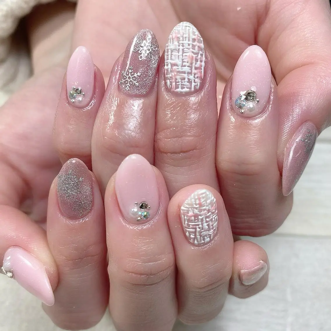 ネイル マグネットネイル ハンドネイル nail salon 9NINEのネイルデザイン