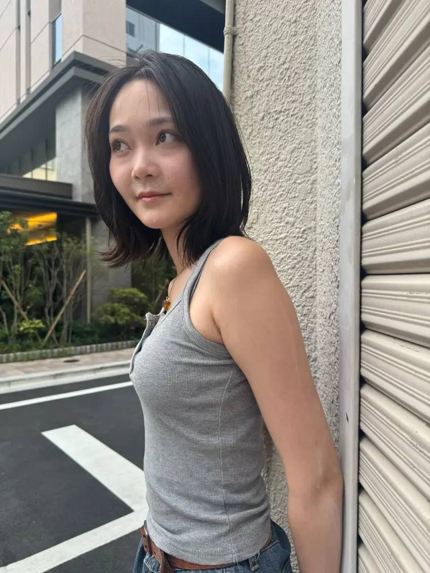 ショート ワタナベ ヒヨリのヘアスタイル