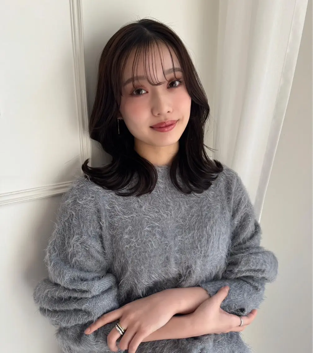 ロング カラー ヘアカラー ParveMix🍀 藤原愛未のヘアスタイル