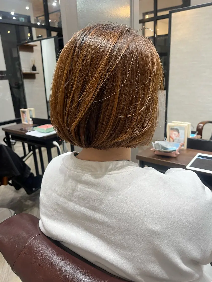 ショート ボブ 🫧ぷる艶カラー🫧 Yuubi🦩のヘアスタイル