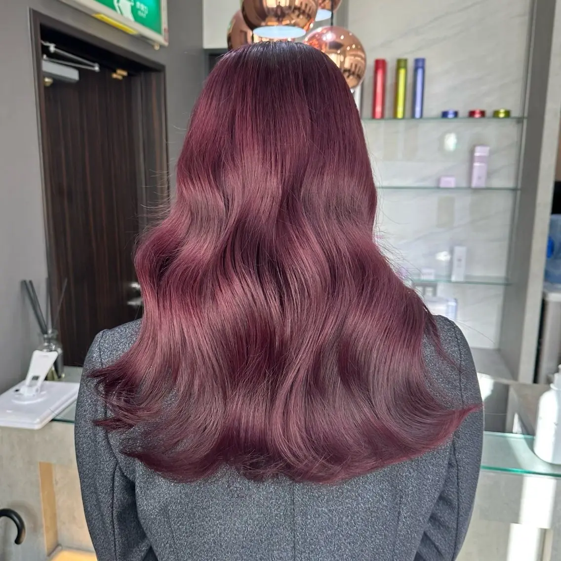 ロング カラー Maia🦋 博多 透明感カラーのヘアスタイル