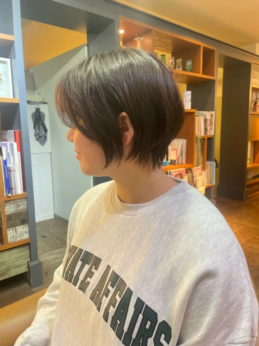 ショート 撮影モデル募集‼️ 大橋菜々美のヘアスタイル