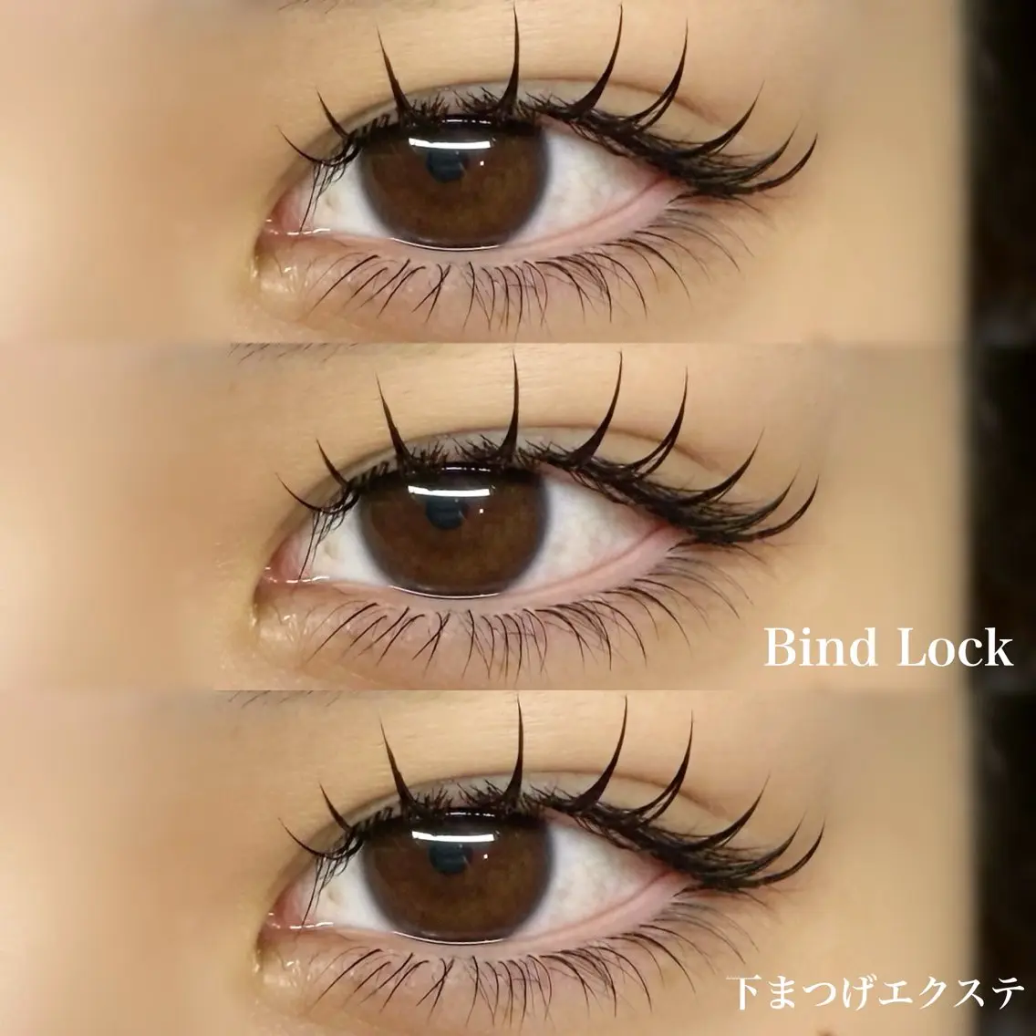 マツエク・マツパ マツエク NOA名駅束感まつげ ×眉毛SENA🎀のマツエク・マツパデザイン