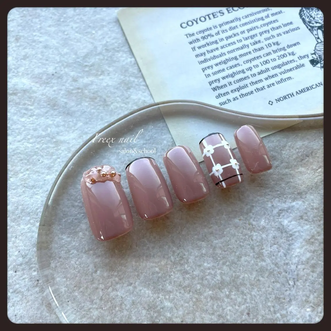 ネイル ハンドネイル ハンドケア freex nail /ニュアンス/個性派のネイルデザイン