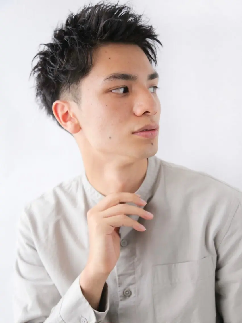 パーマ メンズパーマ モデル募集RIKOのヘアスタイル