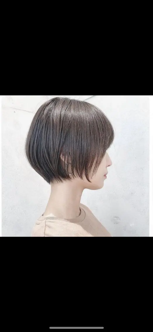 ショートカットの写真