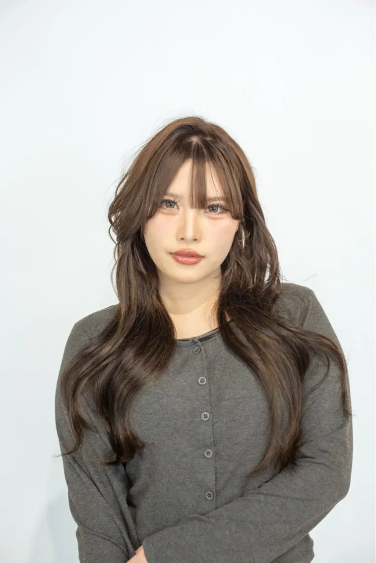 ロング カラー ボブ エクステ ロング Rin🥀 大通り/カラーモデルのヘアスタイル