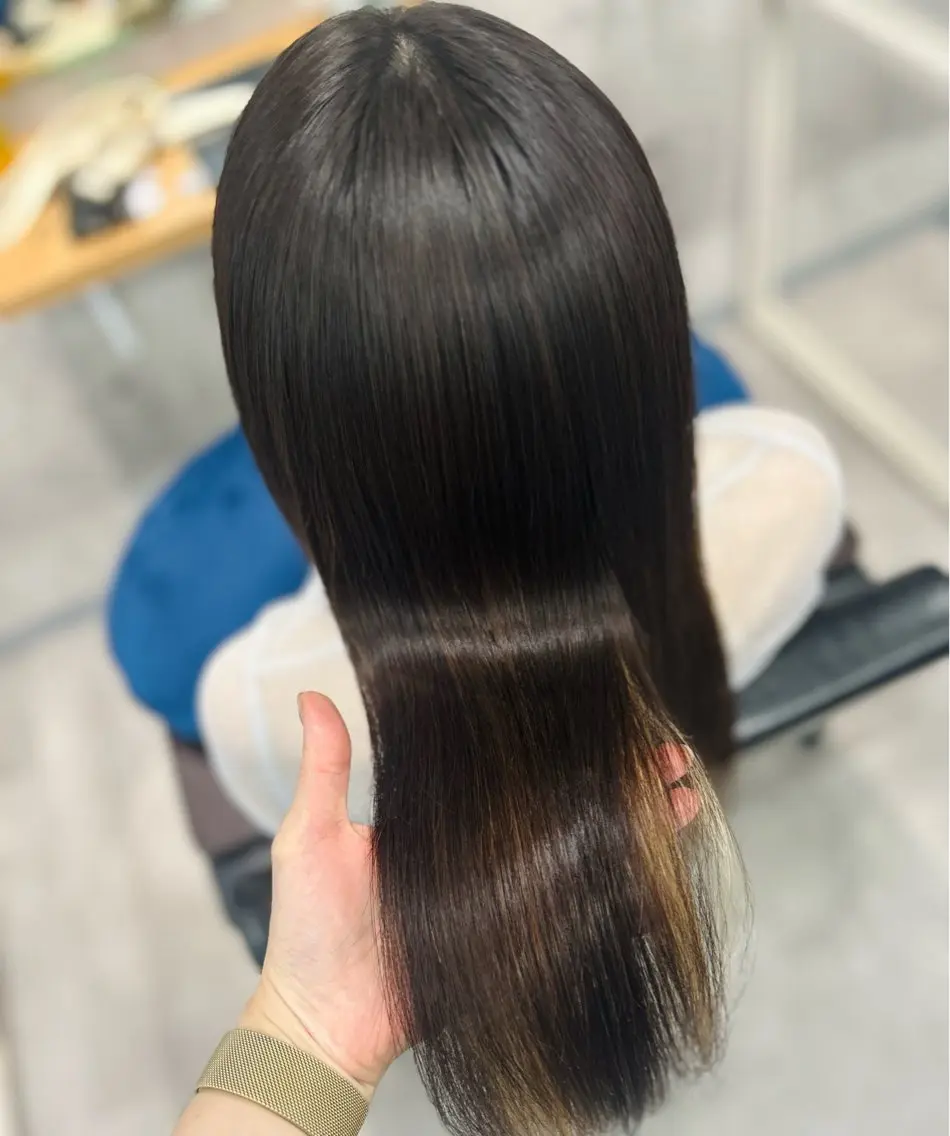 《髪質改善ストレート》お勧め⭐︎酸性ストレート18000円#艶髪#アルカリゼロ#ブリーチ毛対応可能の写真