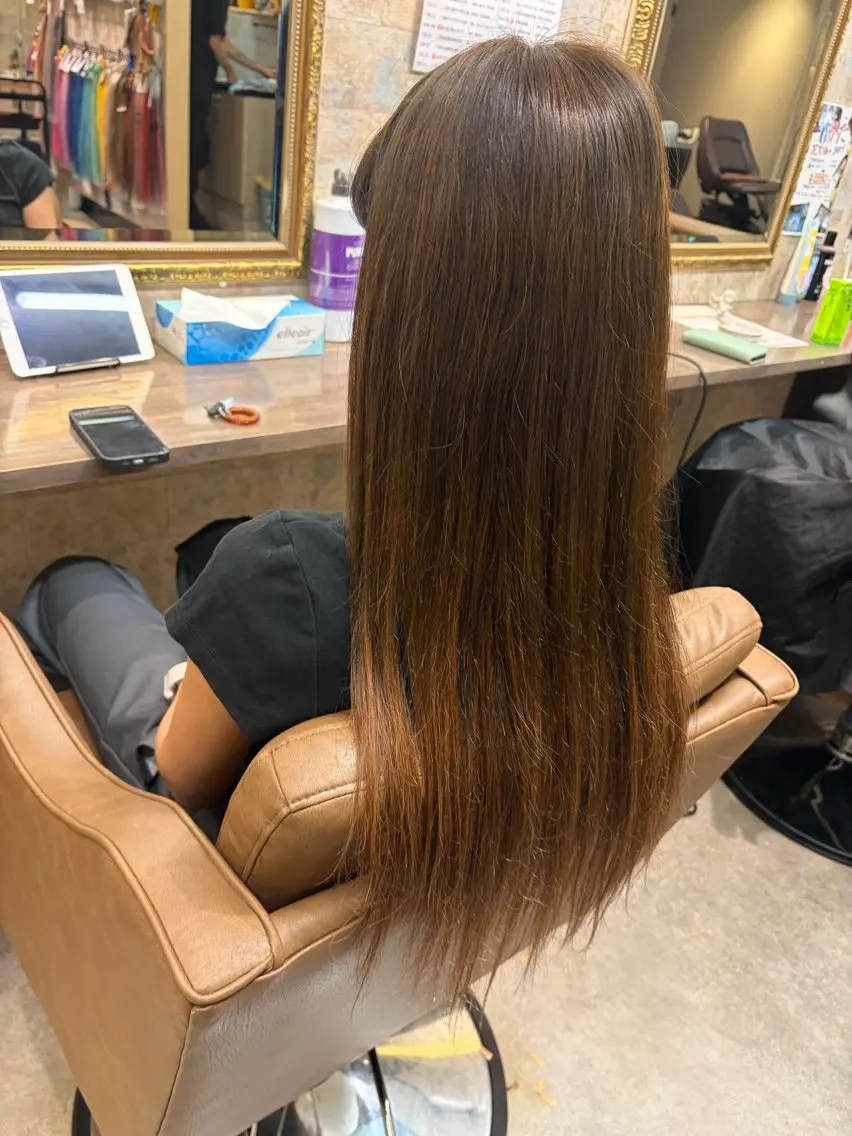 ロング シールエクステ エクステ エクステ 前田 みのりのヘアスタイル