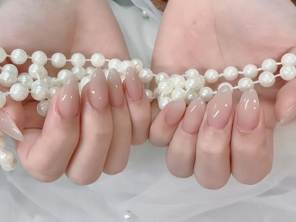 ネイル 長さ出し ジェルネイル マグネットネイル 持ち込み パラジェル ハンドネイル EGAO NAIL 錦糸町店のネイルデザイン