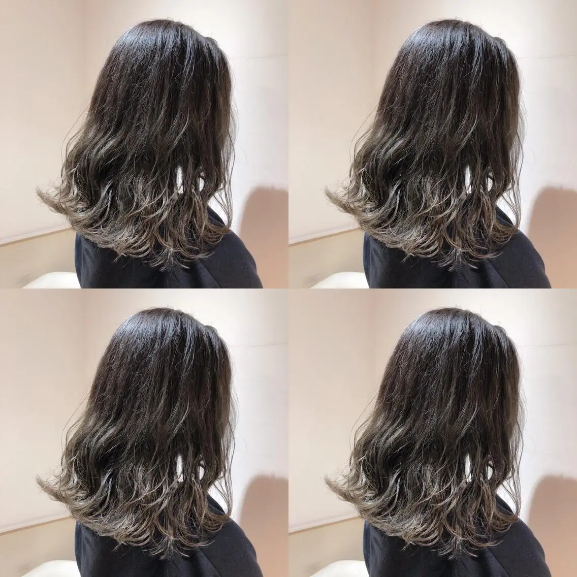 ミディアム カラー レイヤー×艶髪特化 マネージャー安藤光司のヘアスタイル