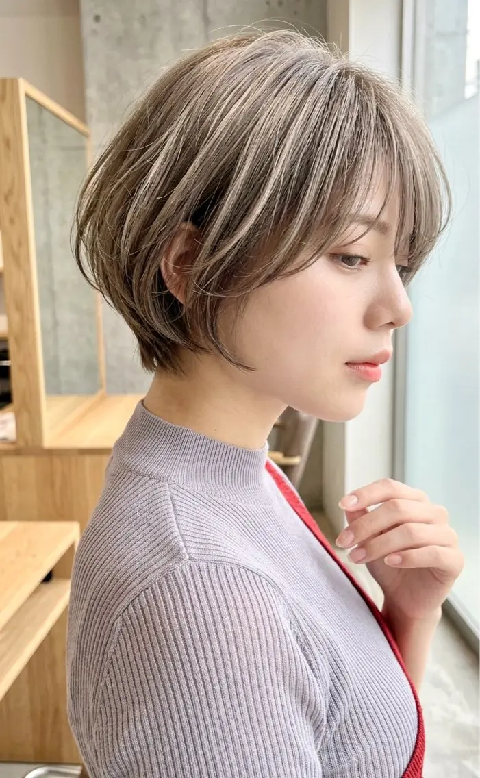 ショート イズ ミのヘアスタイル