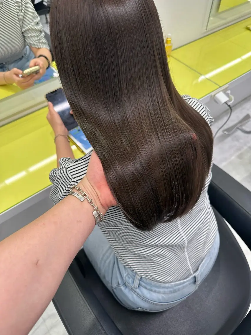 セミロング カラー ヘアアレンジ メンズ カット ヘアカラー トリートメント ヘッドスパ ヘアセット 🌈トレンドヘア 🌈WATARU🌈のヘアスタイル