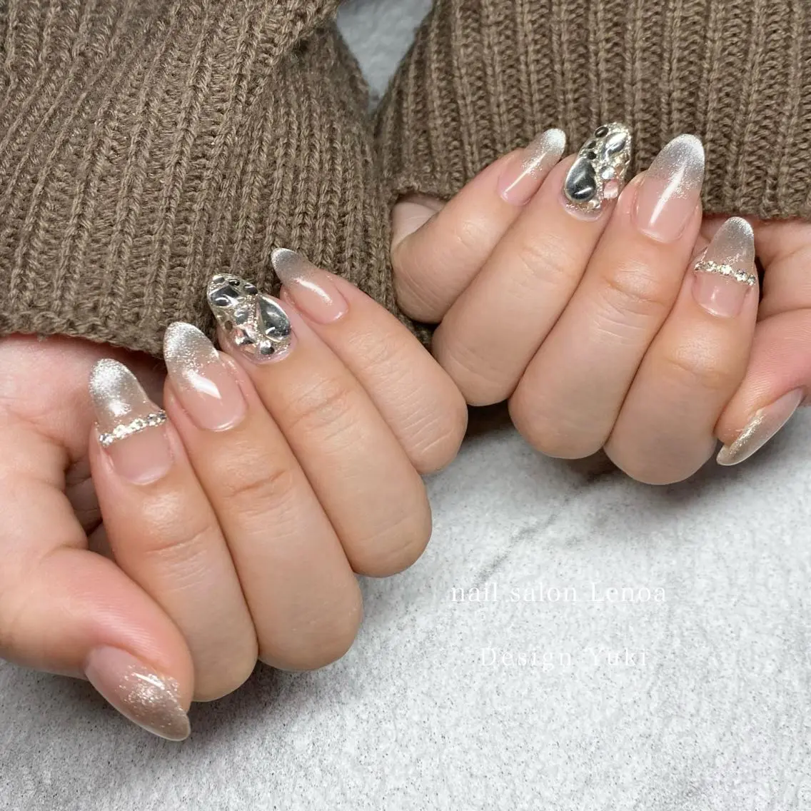 ネイル ハンドネイル Tielu Yukiのネイルデザイン