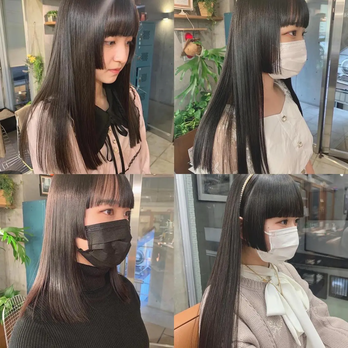 ロング 姫カット カット 土屋かすみ✁︎. ꙳ 姫カットのヘアスタイル