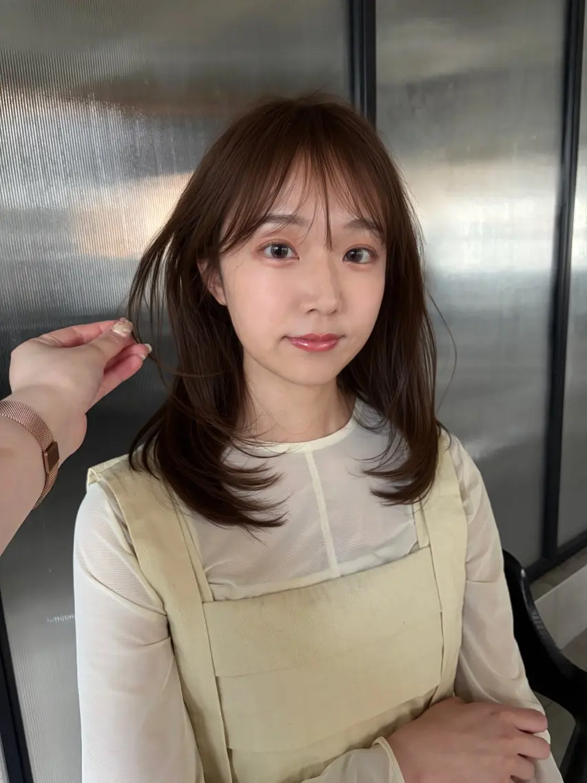 【✨エリア最安値✨】レイヤーカット＋BYKALTEコーティングトリートメント🤍の写真