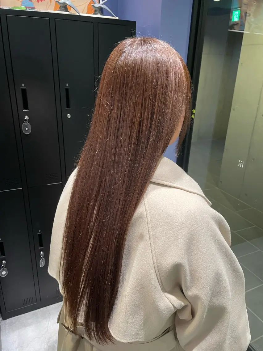 ロング カラー ヘアカラー トリートメント 🌿長尾俊汰🌿 透明感カラーのヘアスタイル