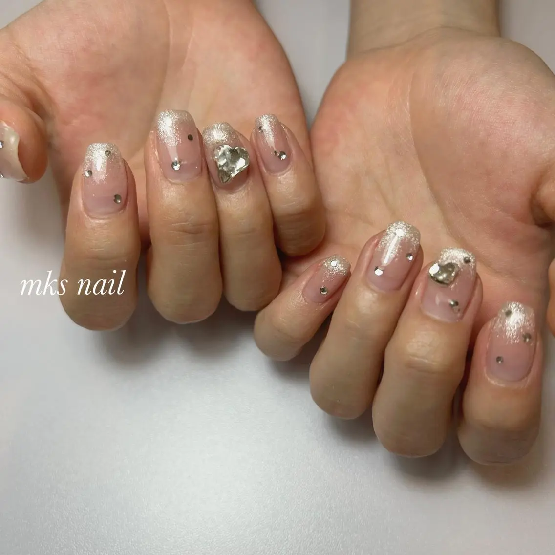 ネイル ハンドネイル mks＊nail //  枚方長尾のネイルデザイン