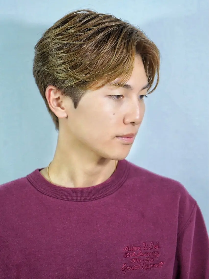 ミディアム 妹尾 海利のヘアスタイル