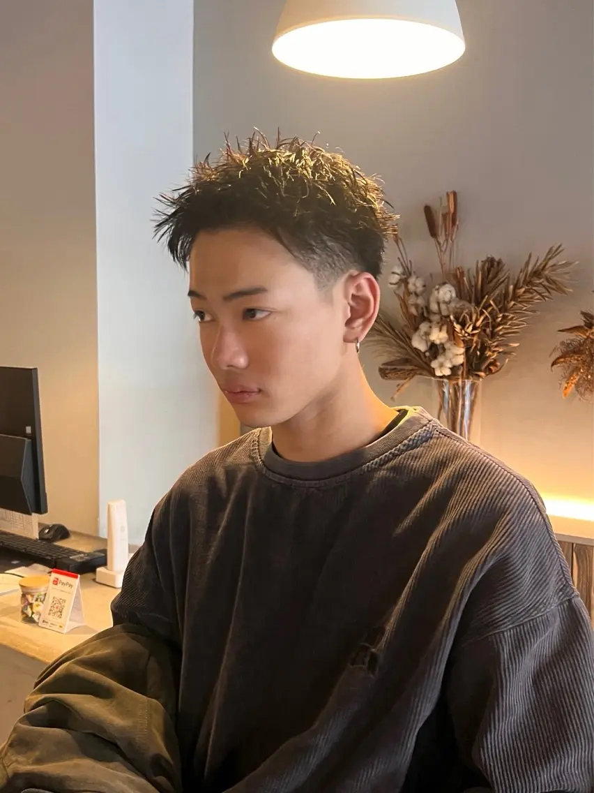 ショート ショートヘア 矢野 陽人のヘアスタイル