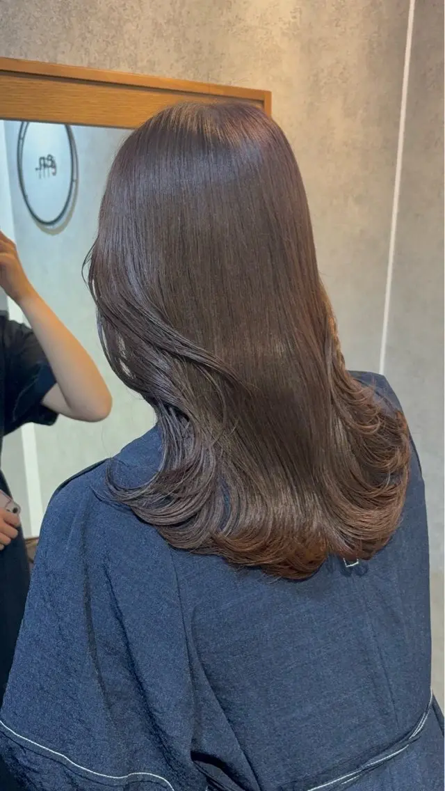 カラー ✨艶髪✨ワンカラー 銀座/Harunaのヘアスタイル