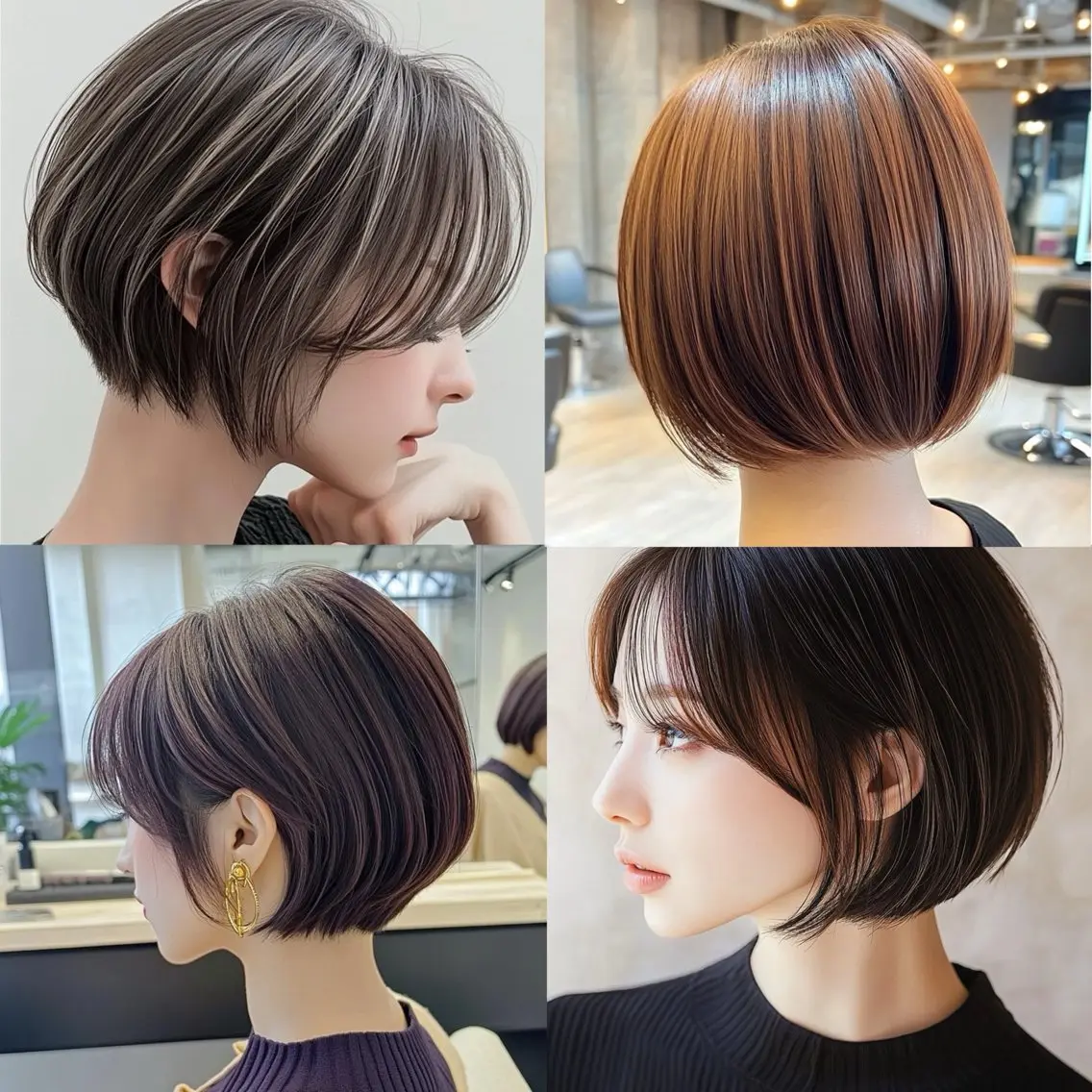 ショート 顔まわり× レイヤー/MIUのヘアスタイル