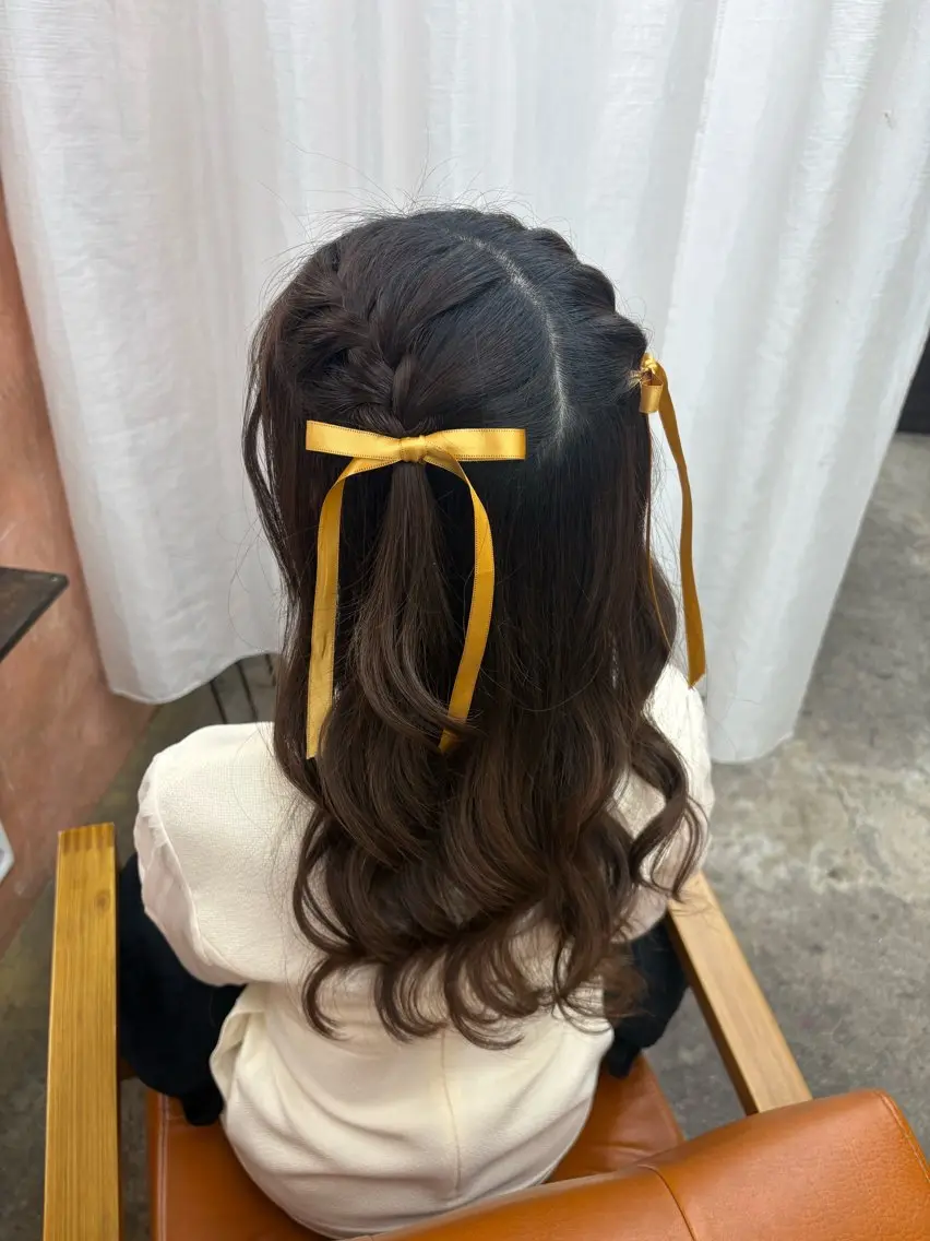 ロング ヘアセット Retsu /UniQのヘアスタイル