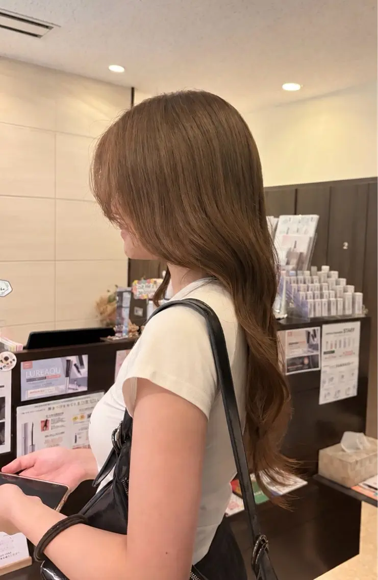 カラー ミント ヘアカラー 💫透明感カラー💫 芝淵　日留菜のヘアスタイル