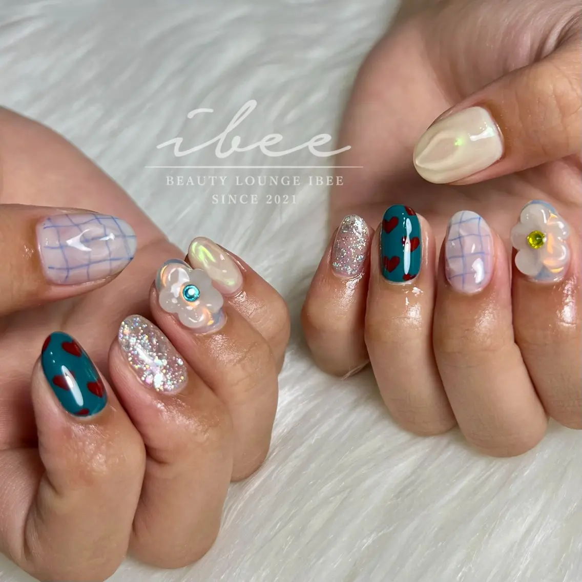 ネイル ハンドネイル ibee nail 🤍yumiのネイルデザイン
