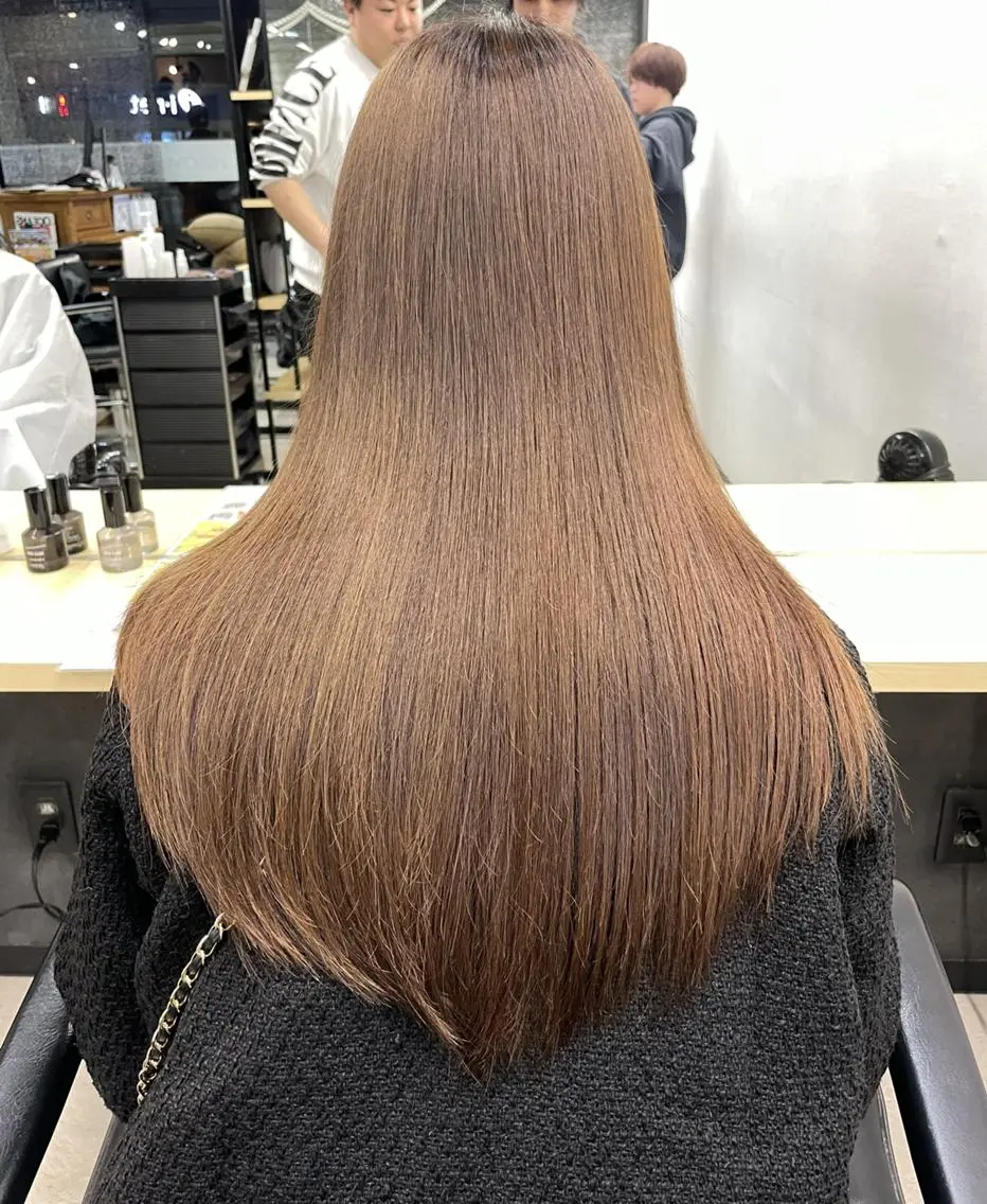 【縮毛矯正】縮毛矯正+3ステップトリートメント 11000→10660の写真
