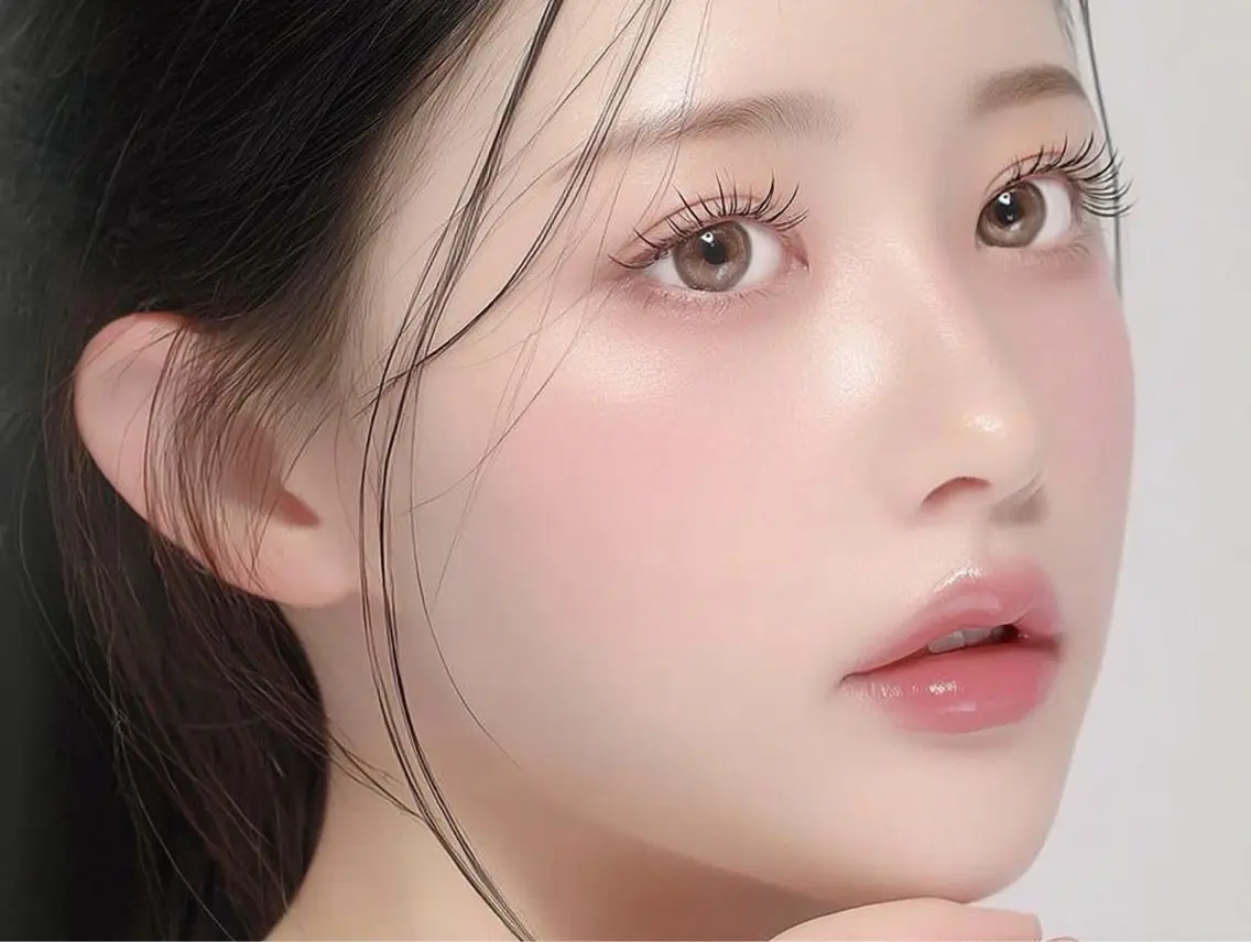 マツエク・マツパ 束感まつ毛 フラットラッシュ 韓国風マツエク ナチュラル 一重×まつ毛パーマ cocone /天王寺のマツエク・マツパデザイン