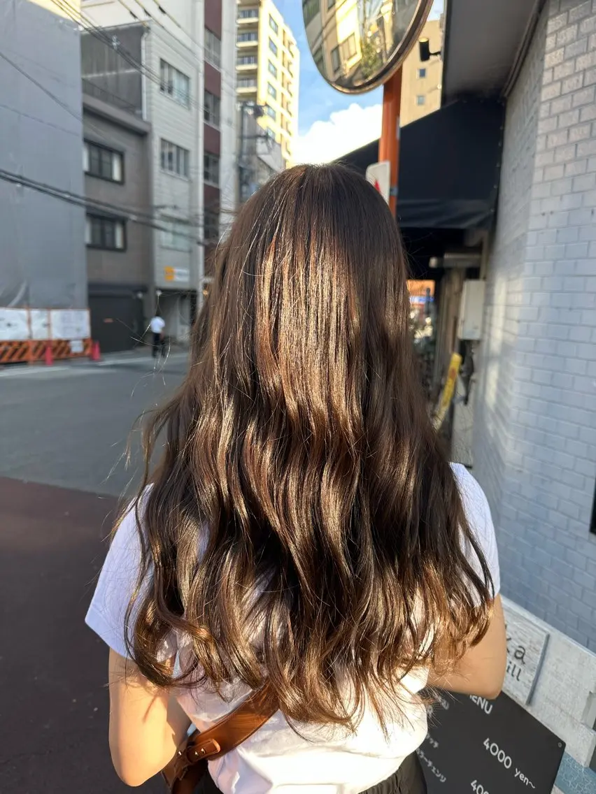 ロング きたむらひかり⭐️ パーマモデル様募集中のヘアスタイル
