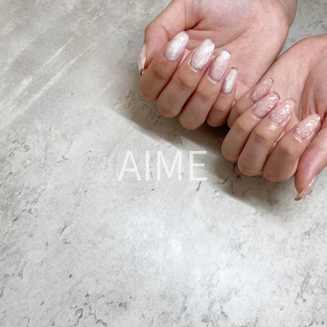 ネイル ハンドネイル AIME (momo)のネイルデザイン