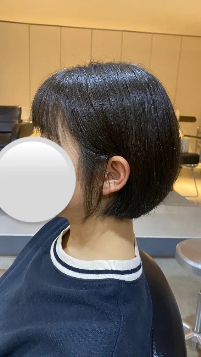 ショート 福島 優夢のヘアスタイル