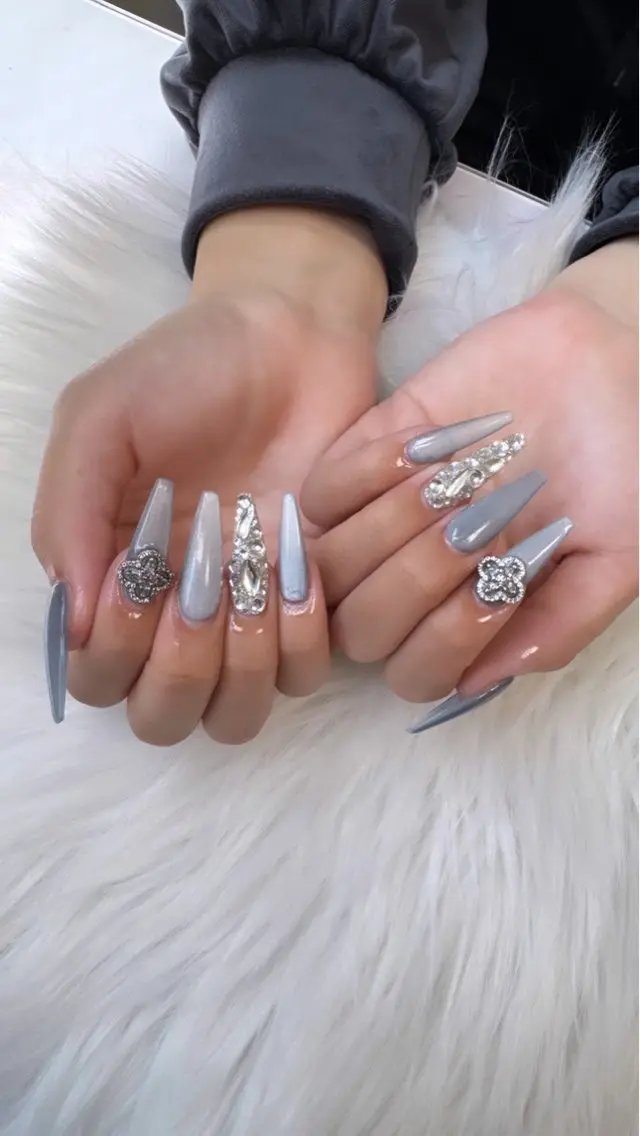 ネイル マグネットネイル ハンドネイル nailsalon Refletのネイルデザイン