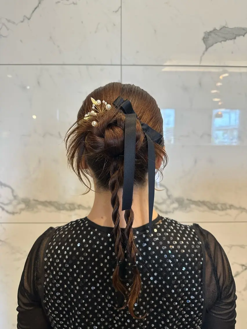 ヘアアレンジ ヘアセット arl 豊田店のヘアスタイル