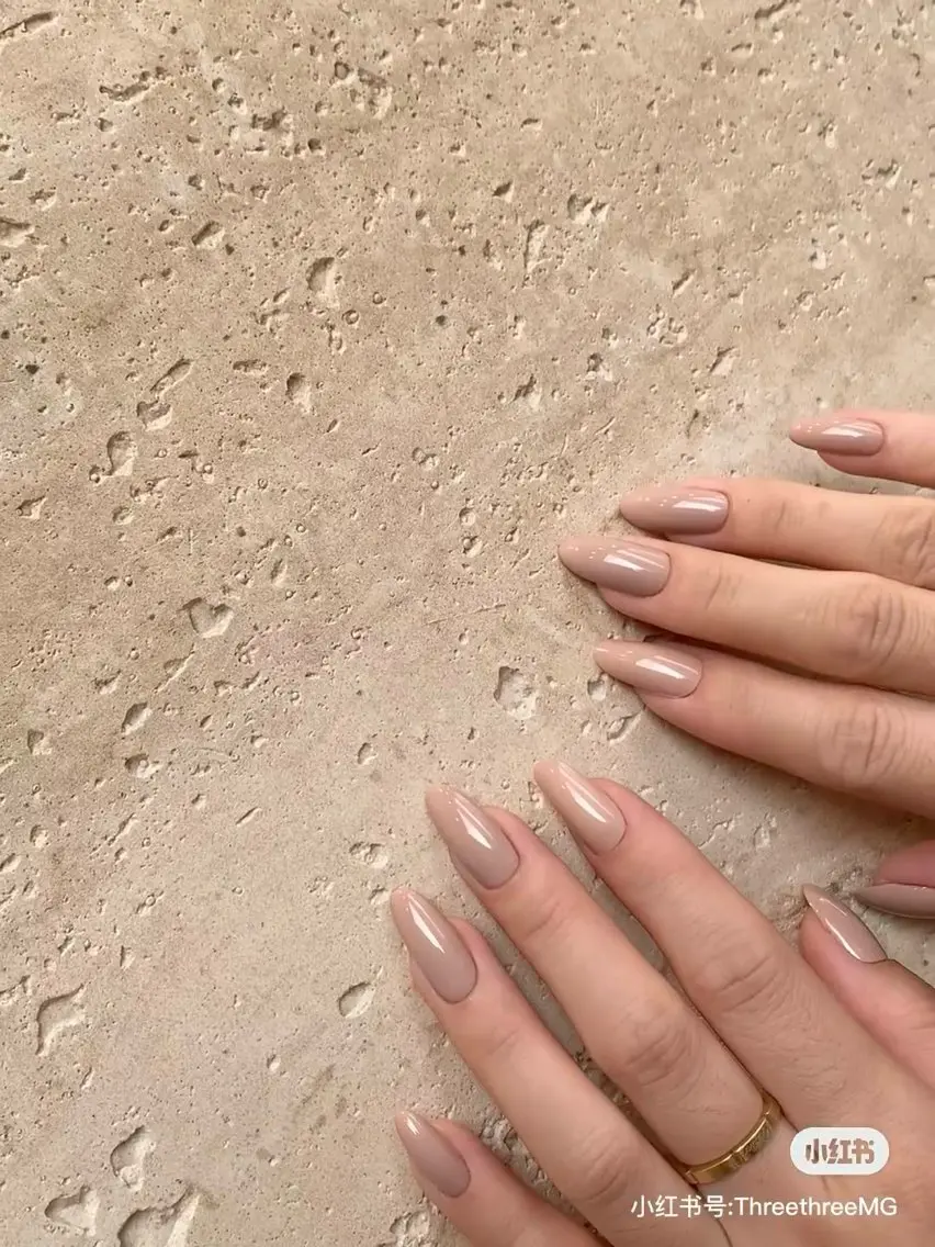 ネイル アートネイル オーロラネイル チークネイル フレンチネイル ガラスフレンチ 🎀YooLi Nail salonのネイルデザイン