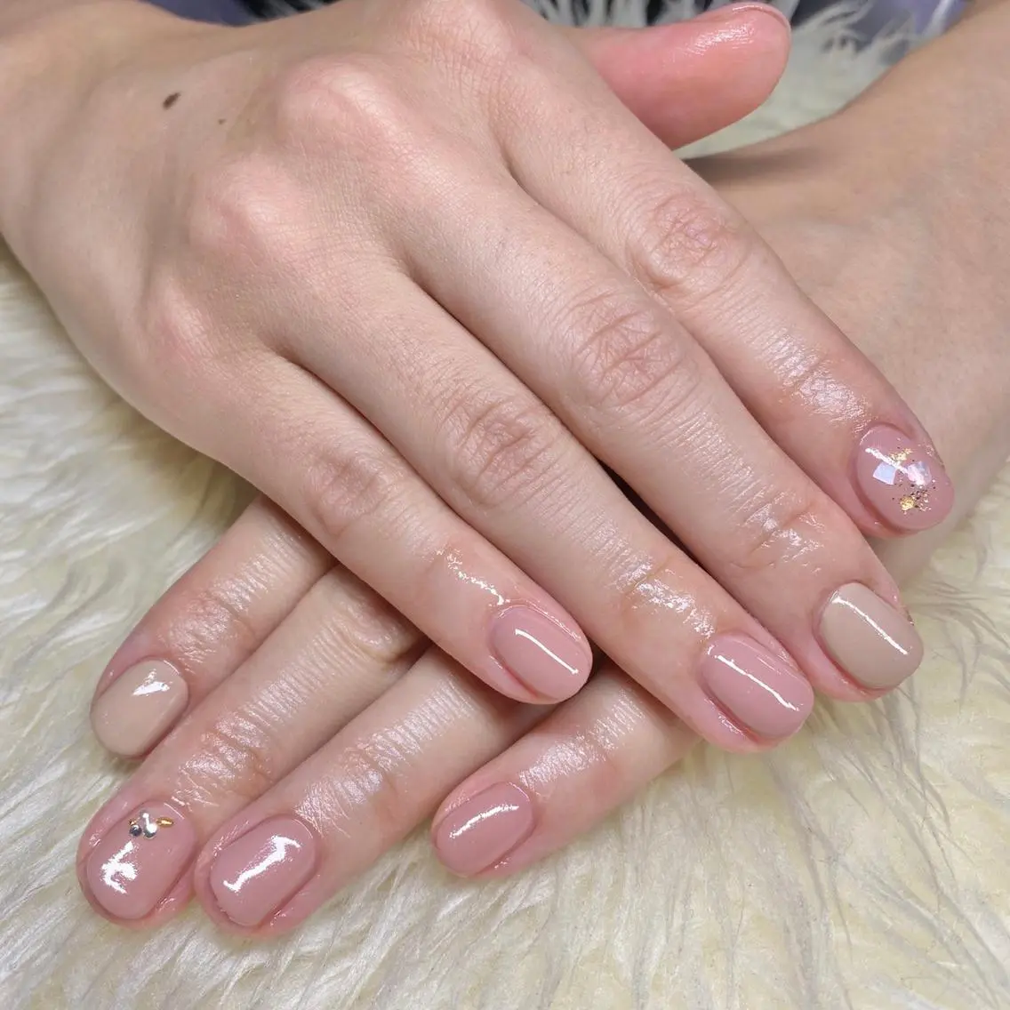 ネイル アートネイル ワンカラーネイル ハンドネイル Nail&eye Belire 新宿のネイルデザイン