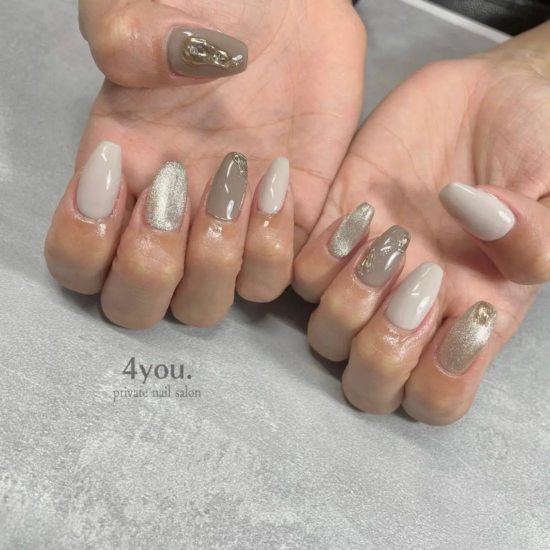 ネイル nail salon ４ｙｏｕ．のネイルデザイン