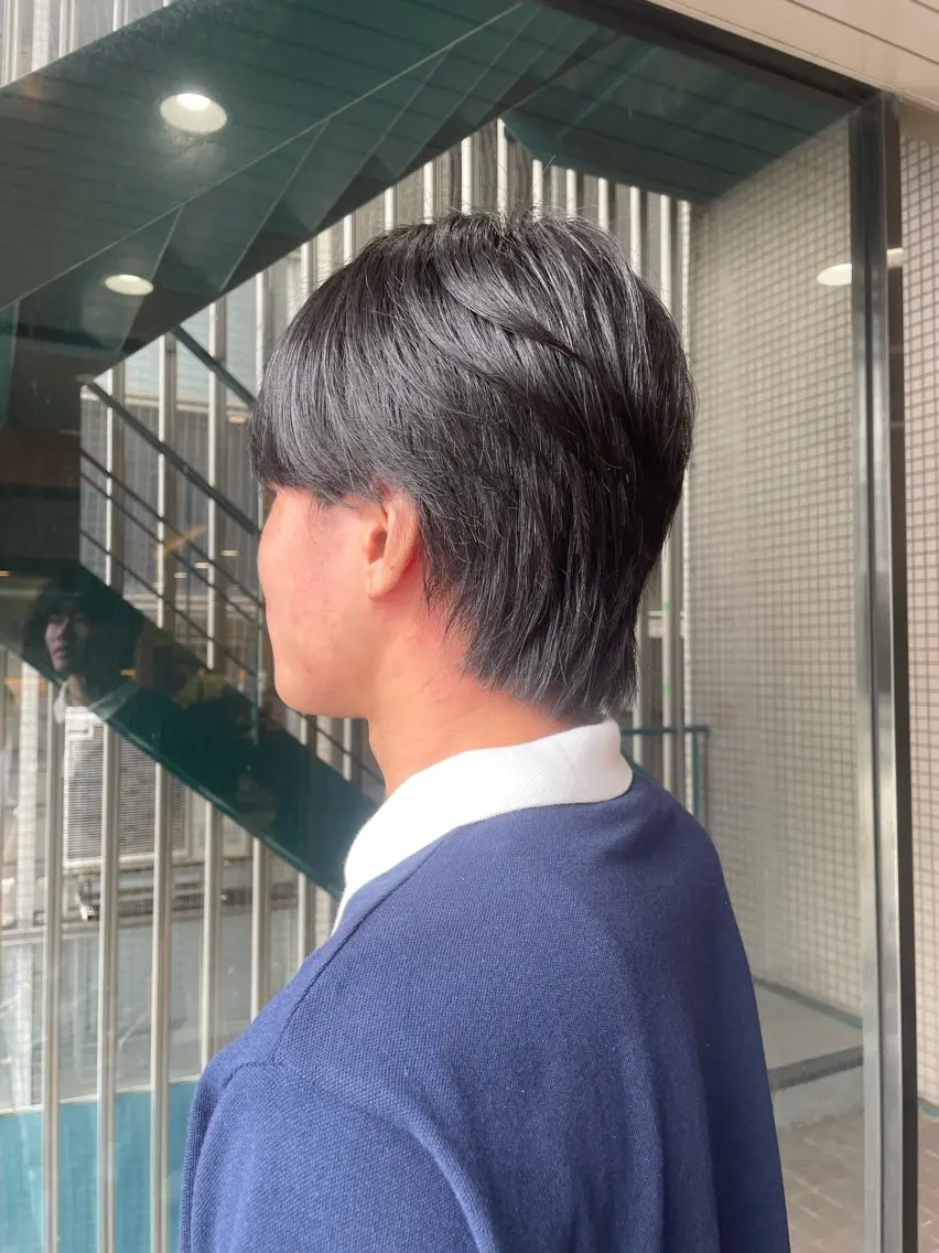 メンズカット＋ニュアンスパーマの写真