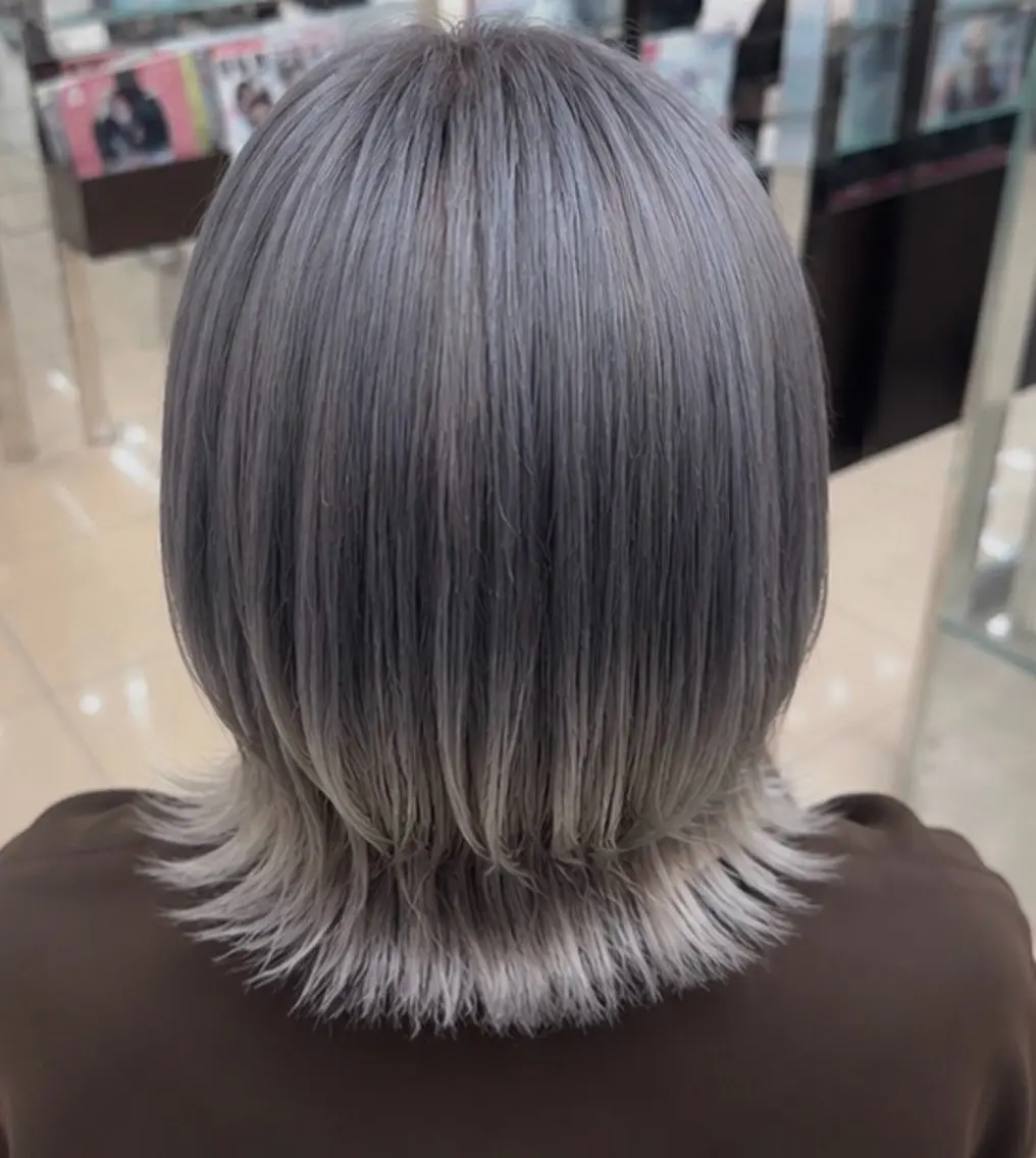 ミディアム カラー ヘアカラー 🫧【デザインハイト ーン】Sachi🫧のヘアスタイル