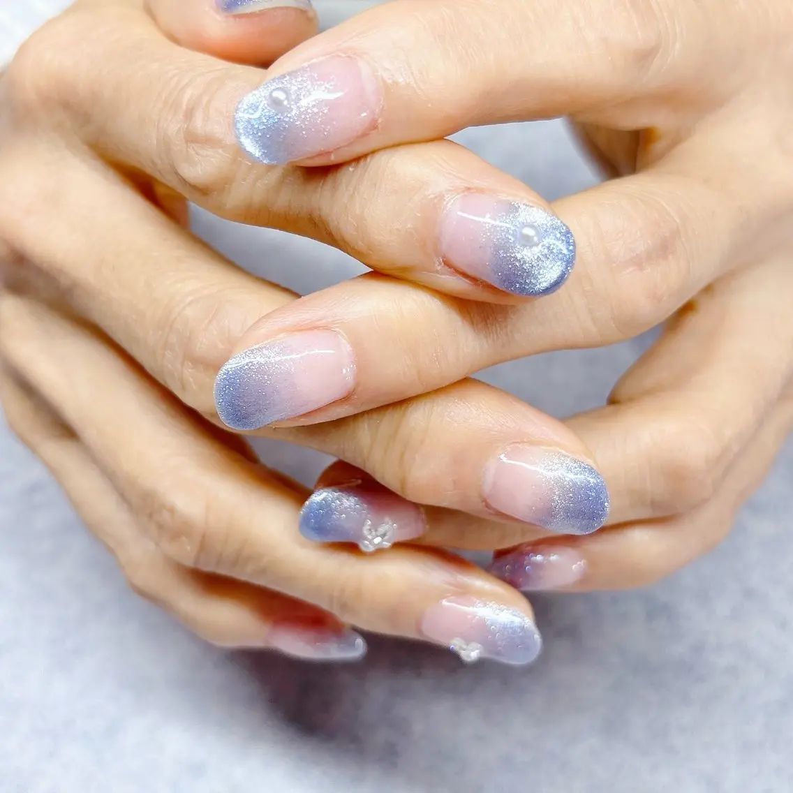 ネイル グラデーション マグネットネイル MYu Beauty Salon  MAIのネイルデザイン