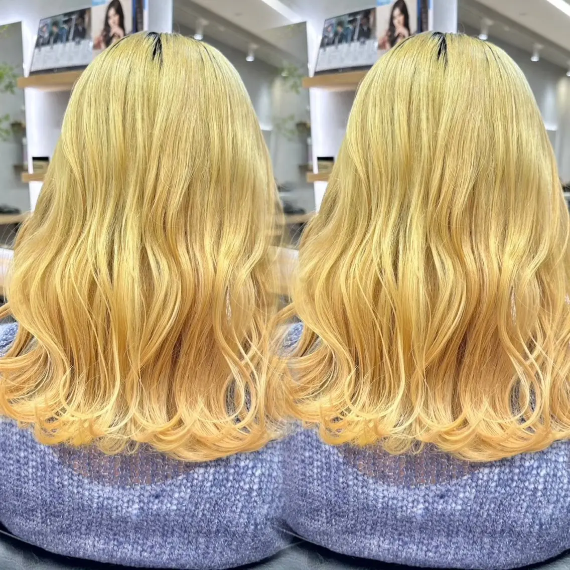 セミロング カラー ✨NOAHLNOVA レイヤー・カラー✨のヘアスタイル