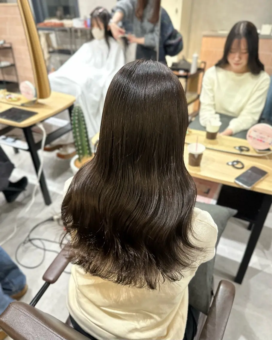 ロング カラー カット ヘアカラー トリートメント hayato / 梅田のヘアスタイル